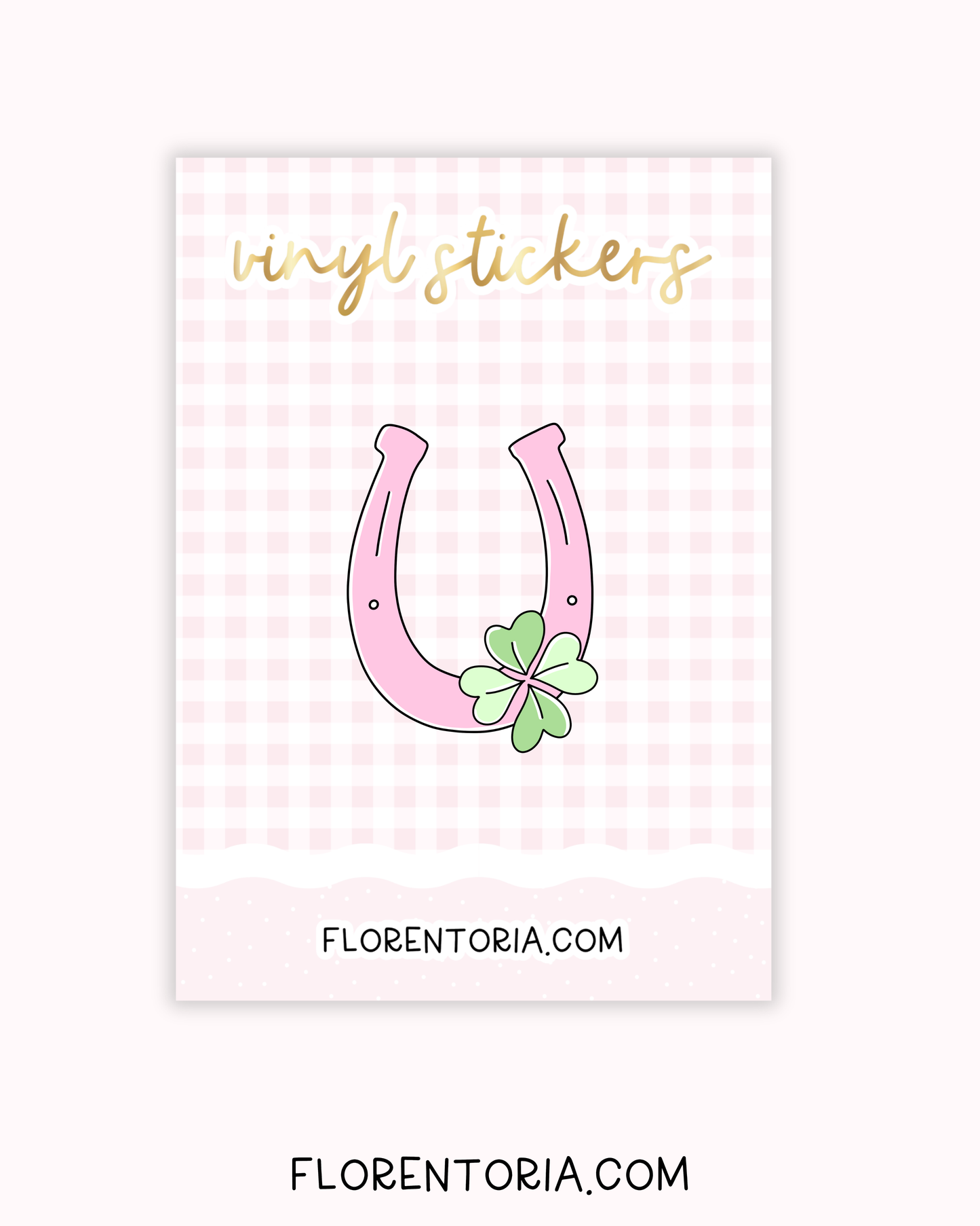 Lucky Vinyl Sticker
