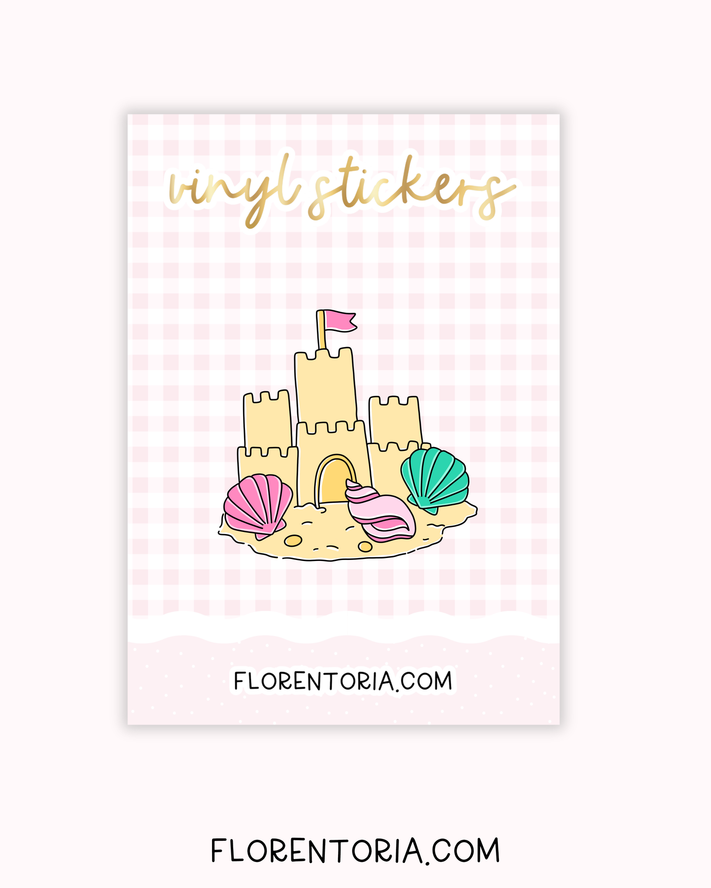 Beach Days Vinyl Sticker