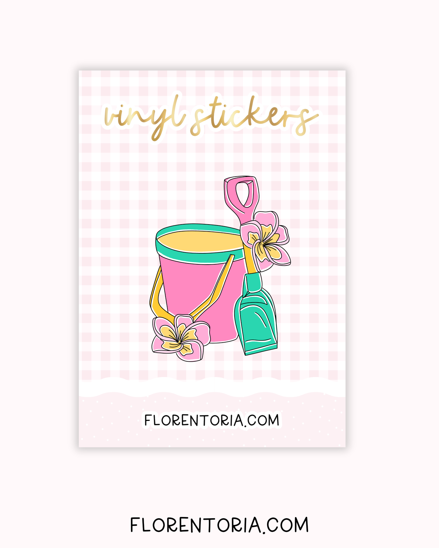 Beach Days Vinyl Sticker