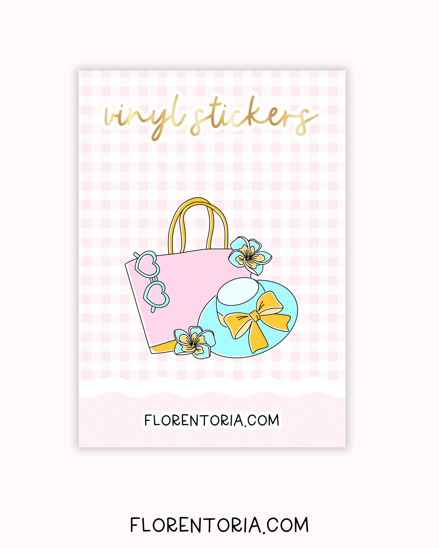 Beach Days Vinyl Sticker
