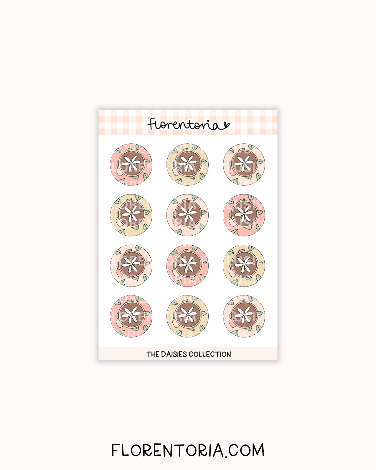 Daisies Sticker Sheet