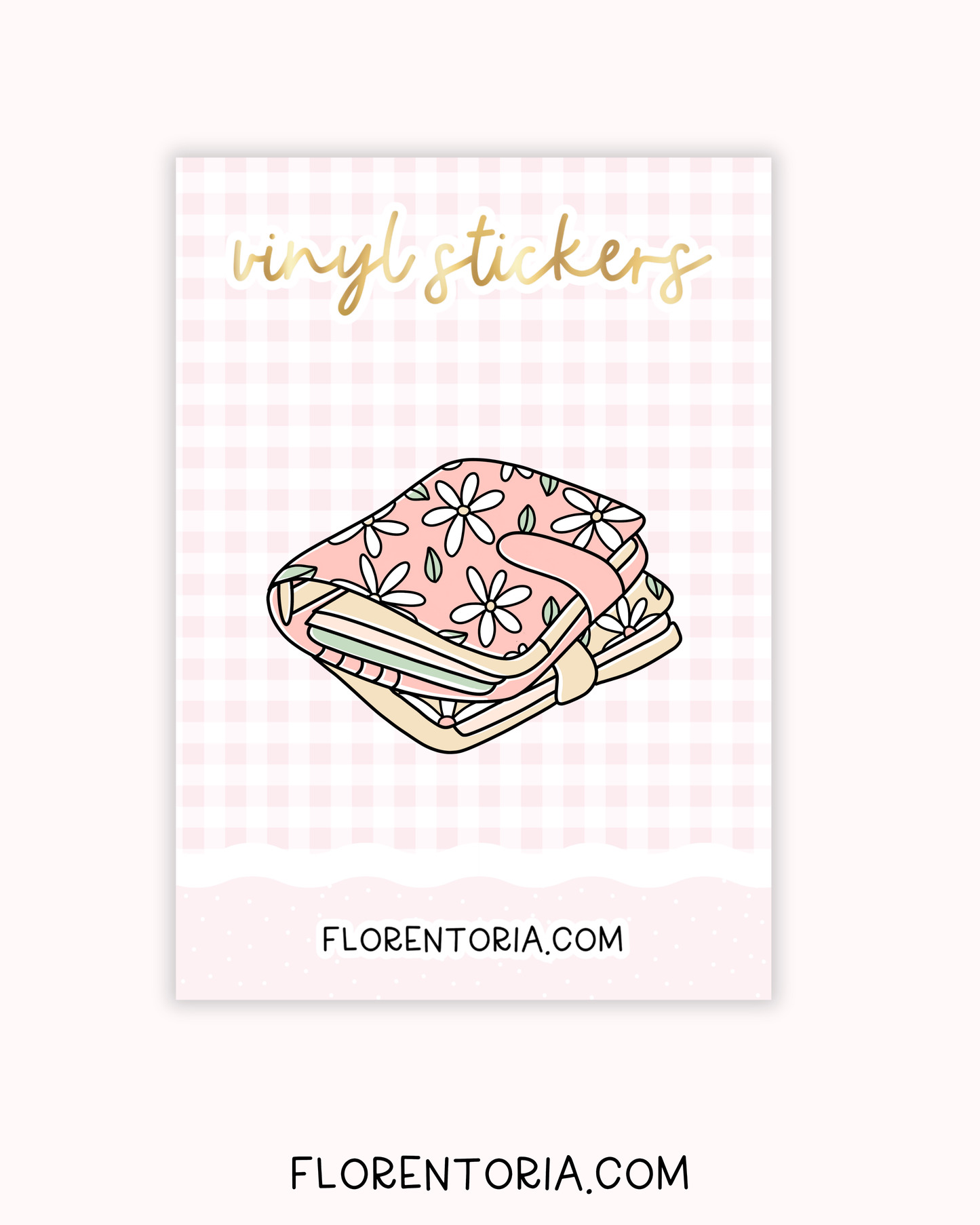 Daisies Vinyl Sticker