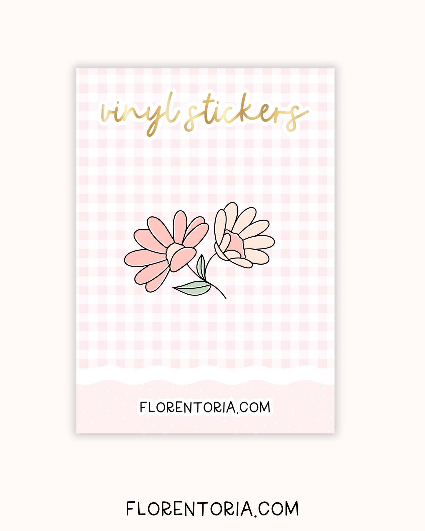 Daisies Vinyl Sticker