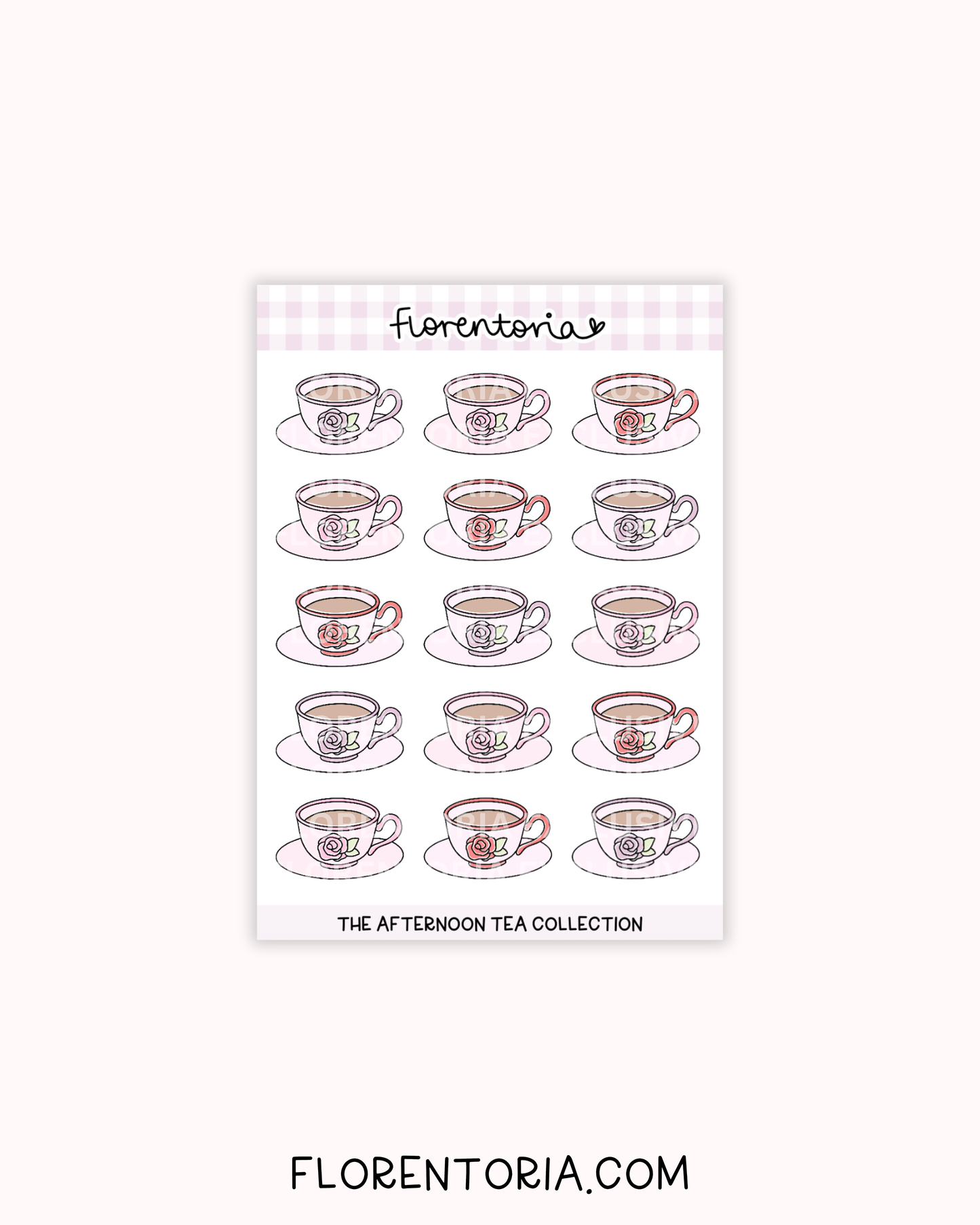 Afternoon Tea Sticker Sheet