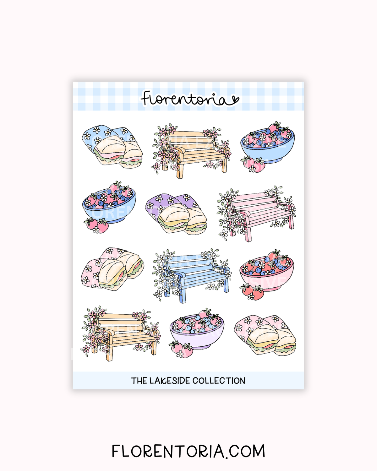Lakeside Sticker Sheet