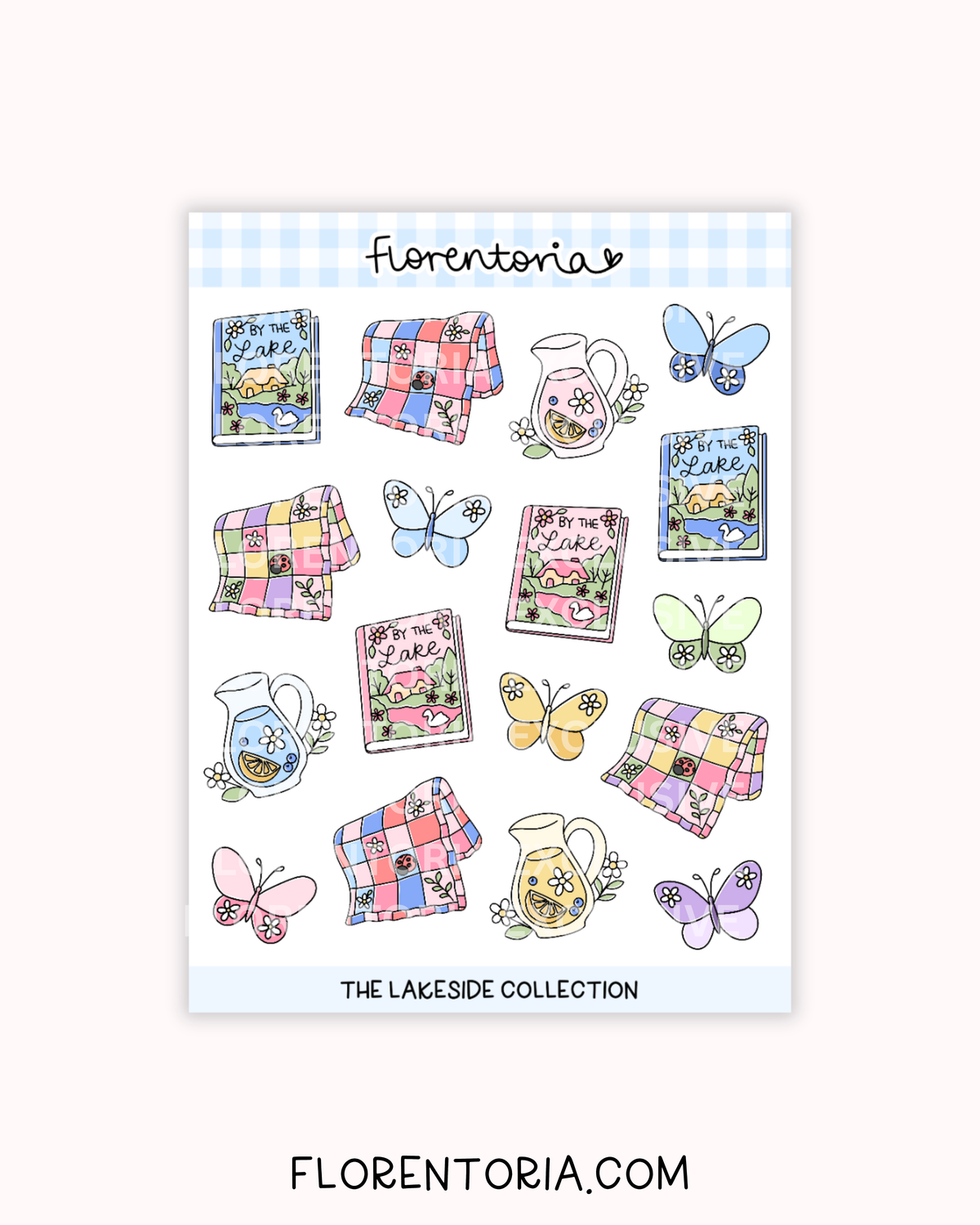 Lakeside Sticker Sheet