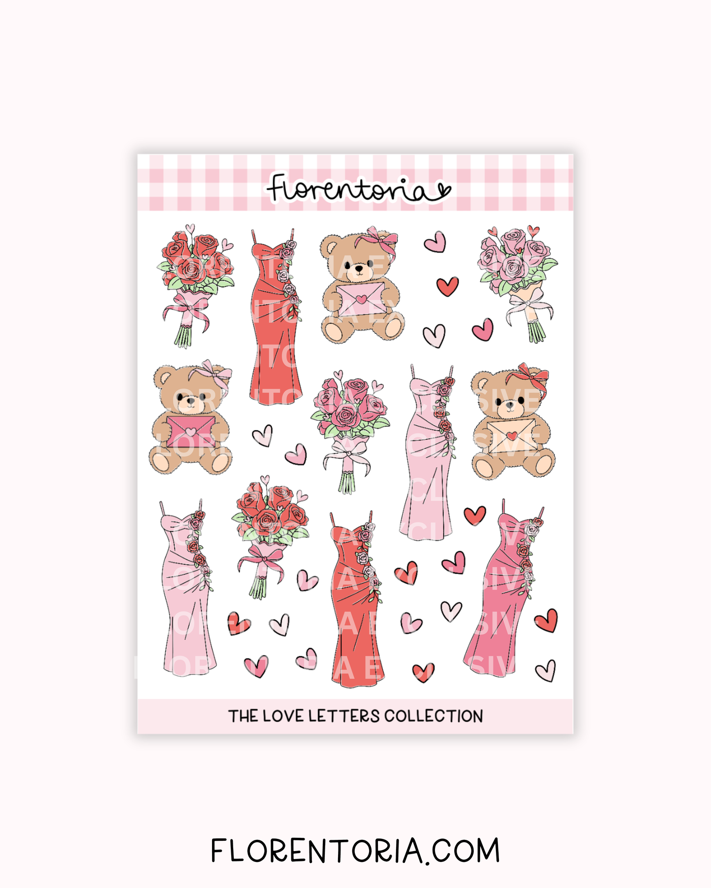 Love Letters Sticker Sheet