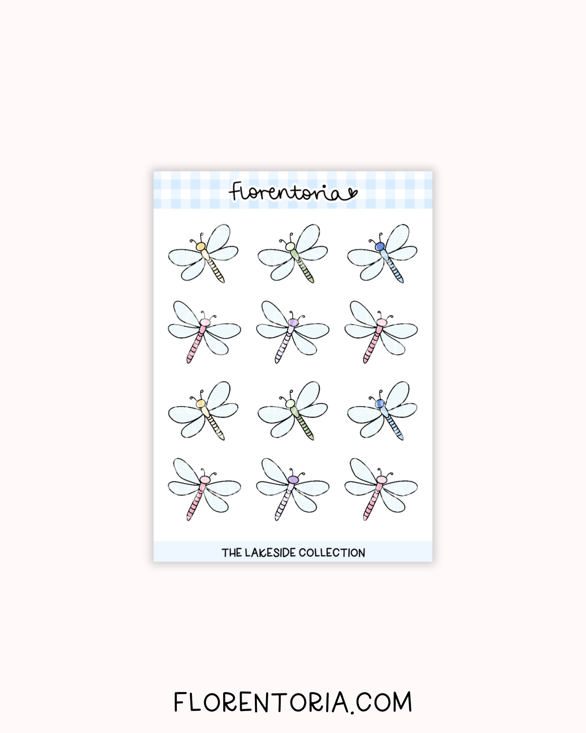 Lakeside Sticker Sheet