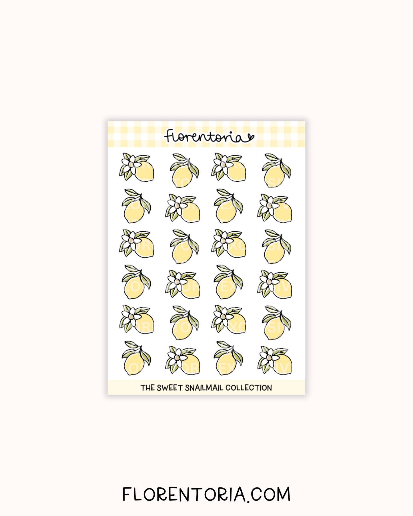 Sweet Snailmail Sticker Sheet