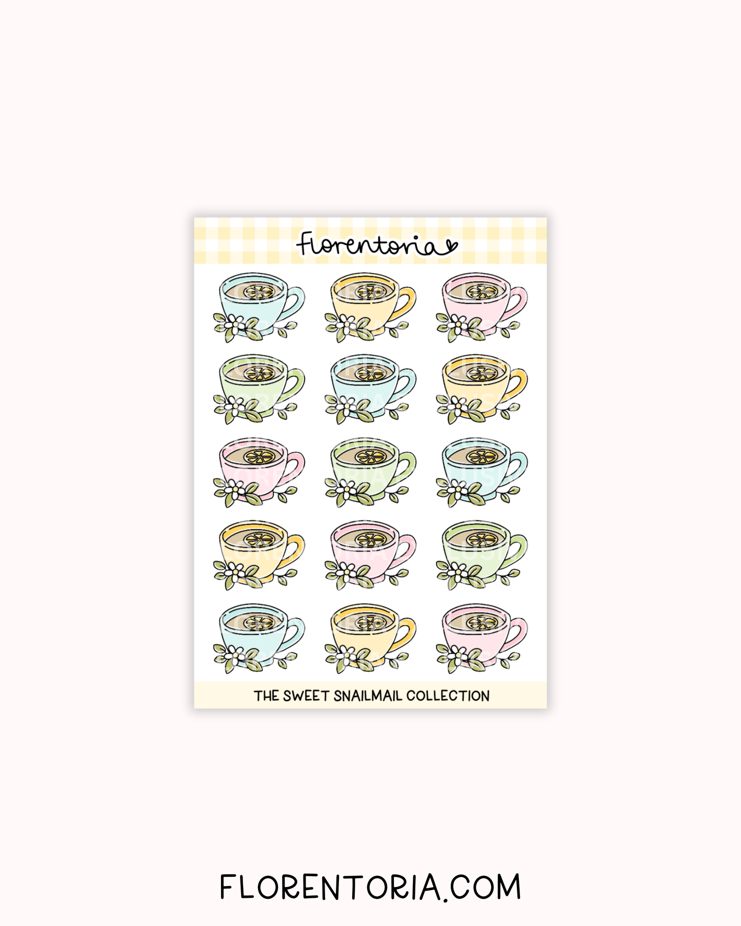 Sweet Snailmail Sticker Sheet