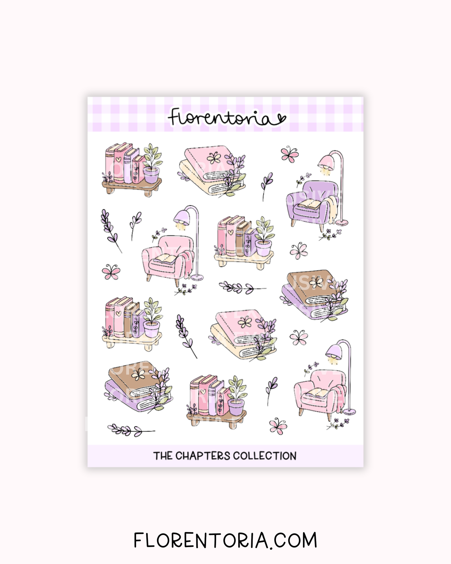 Chapters Sticker Sheet