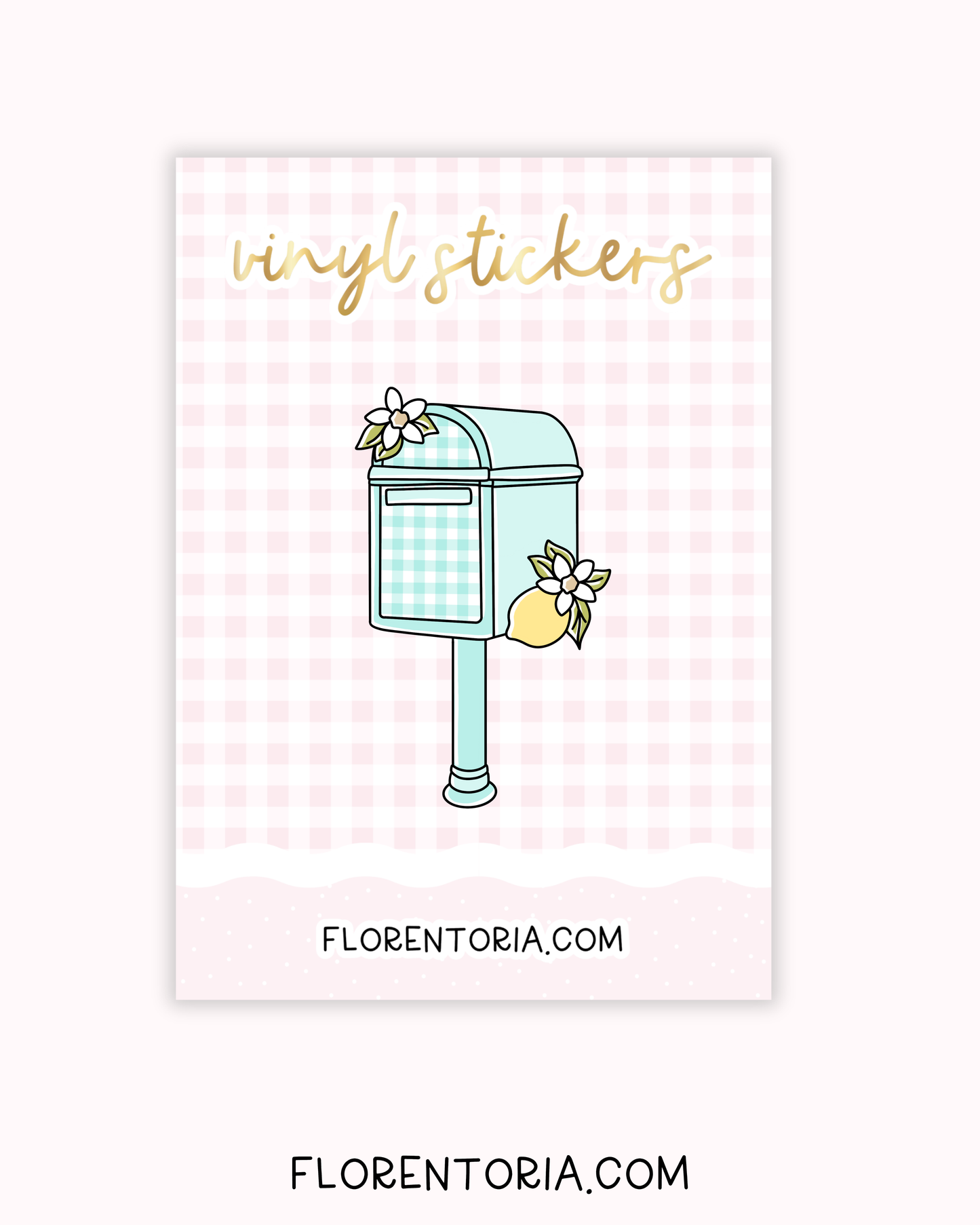 Sweet Snailmail Vinyl Sticker