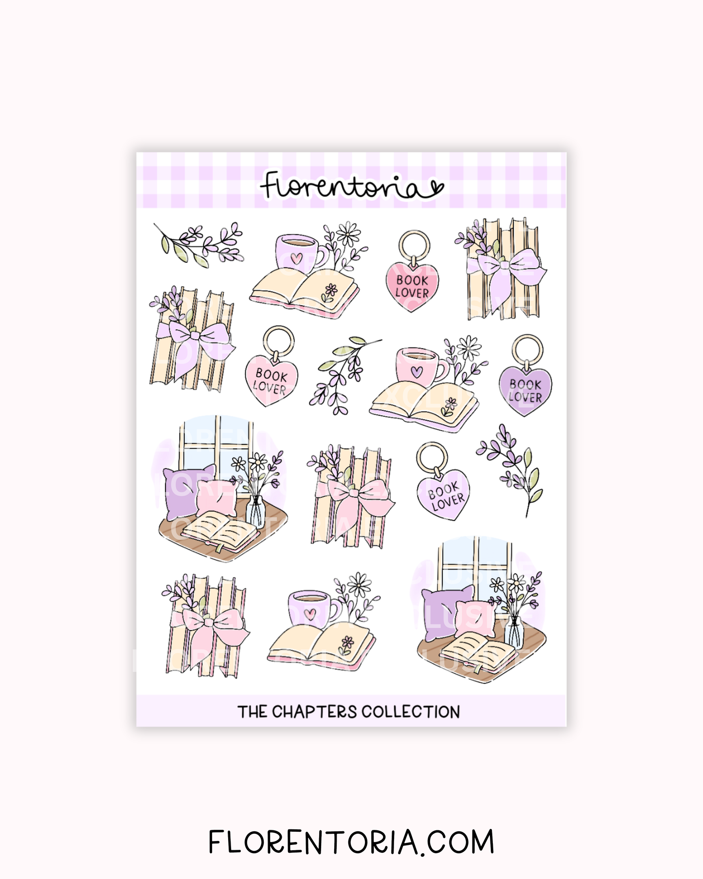 Chapters Sticker Sheet