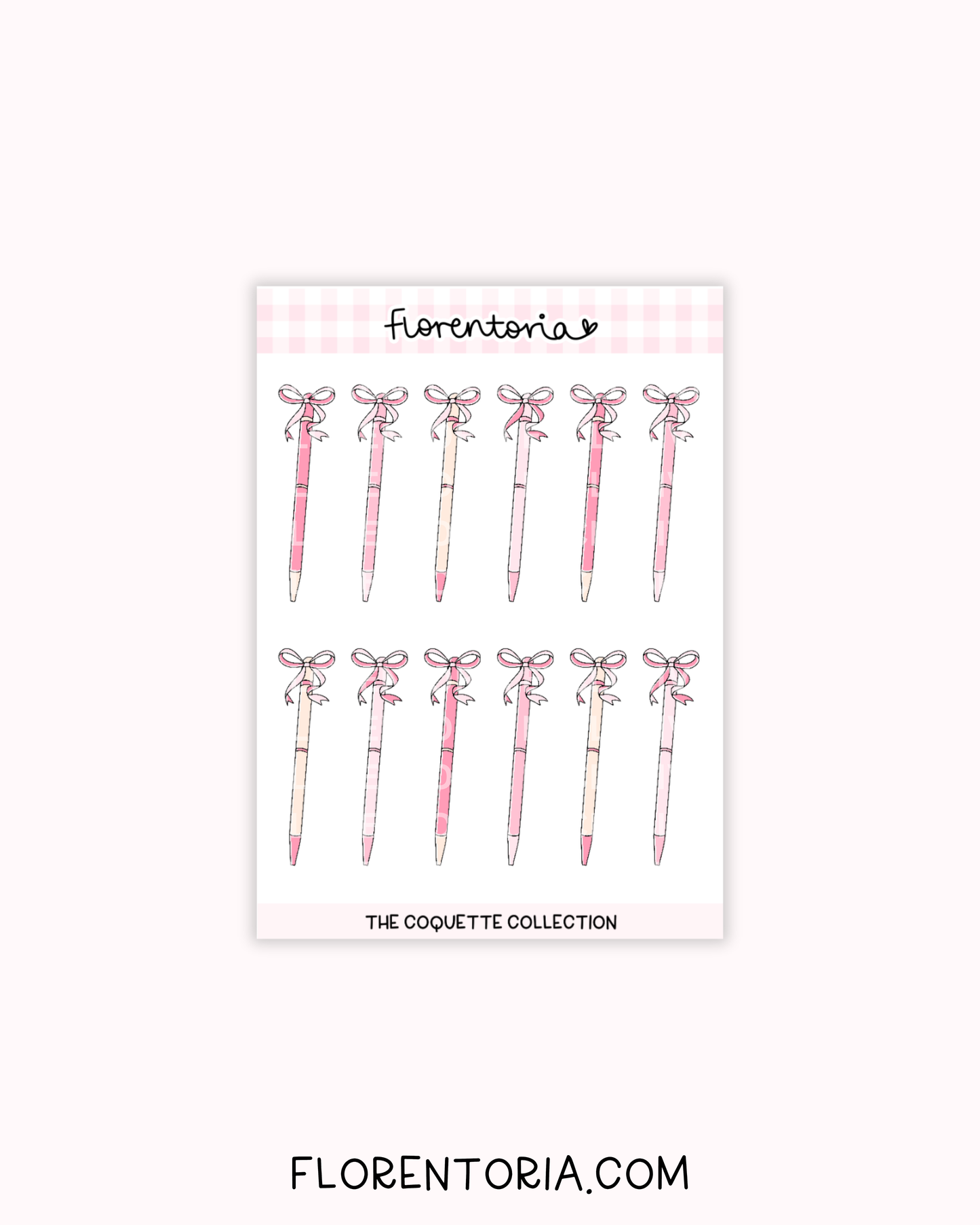Coquette Sticker Sheet