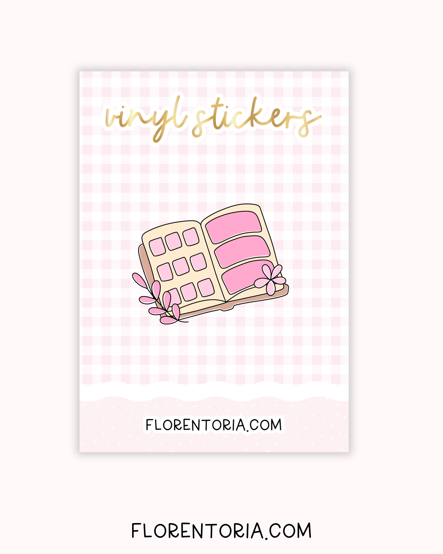 Pastel Plans Vinyl Sticker