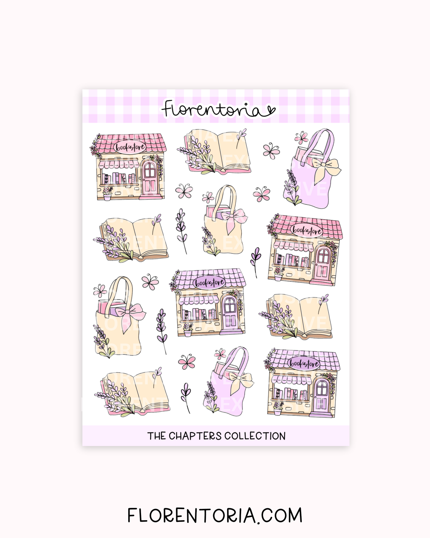 Chapters Sticker Sheet