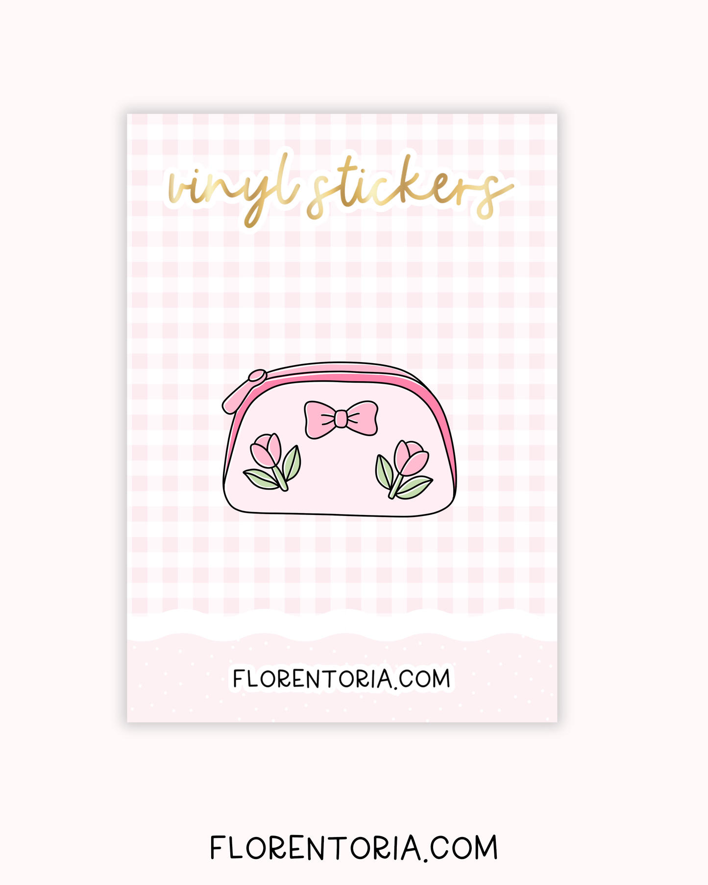 Tulips Vinyl Sticker