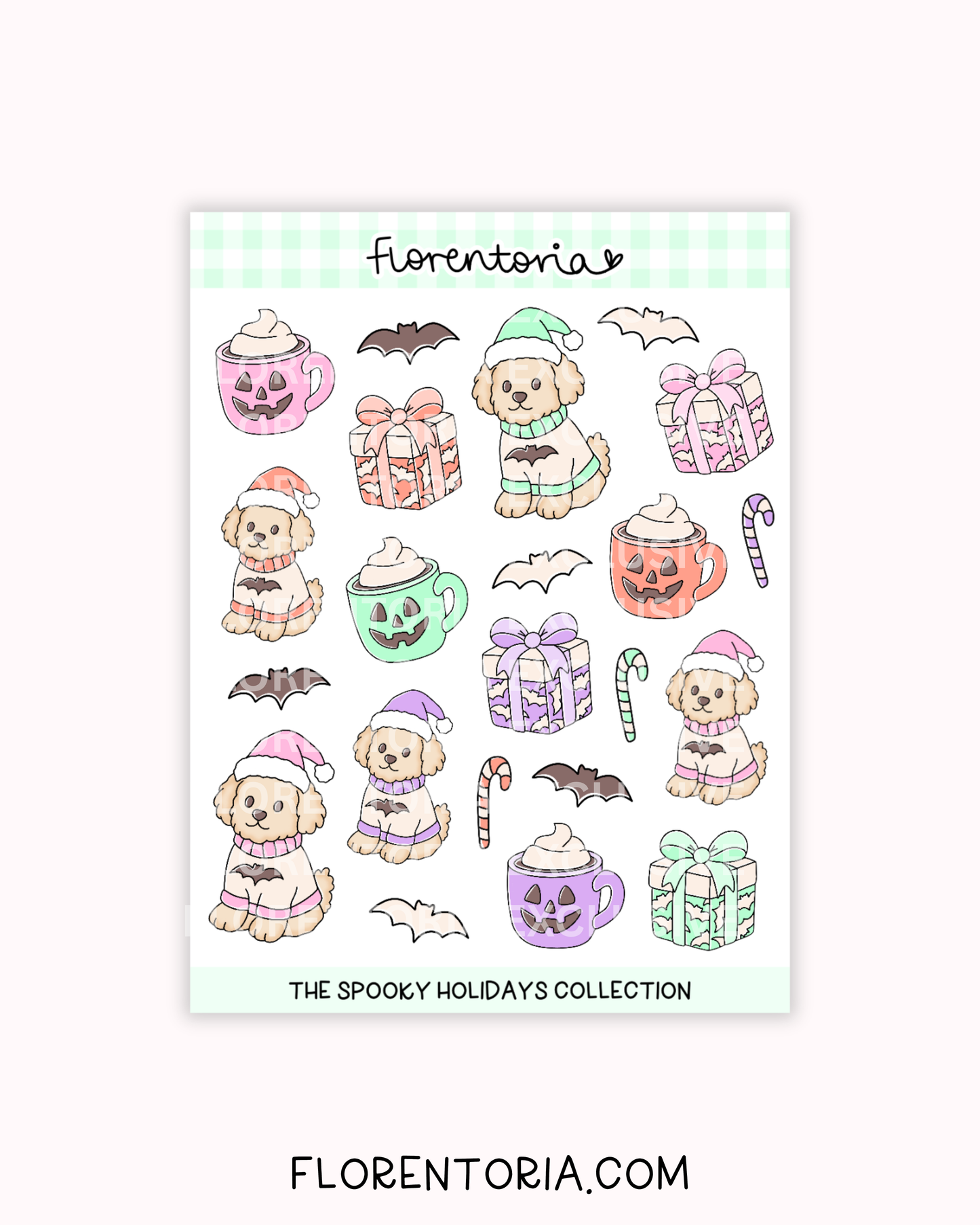 Spooky Holidays Sticker Sheet