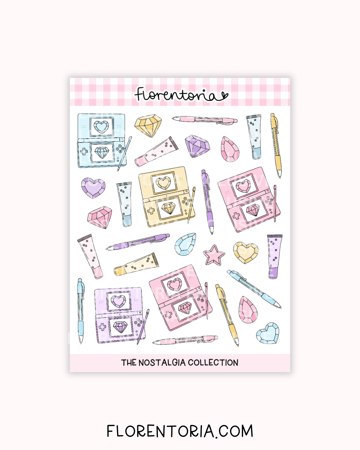 Nostalgia Sticker Sheet