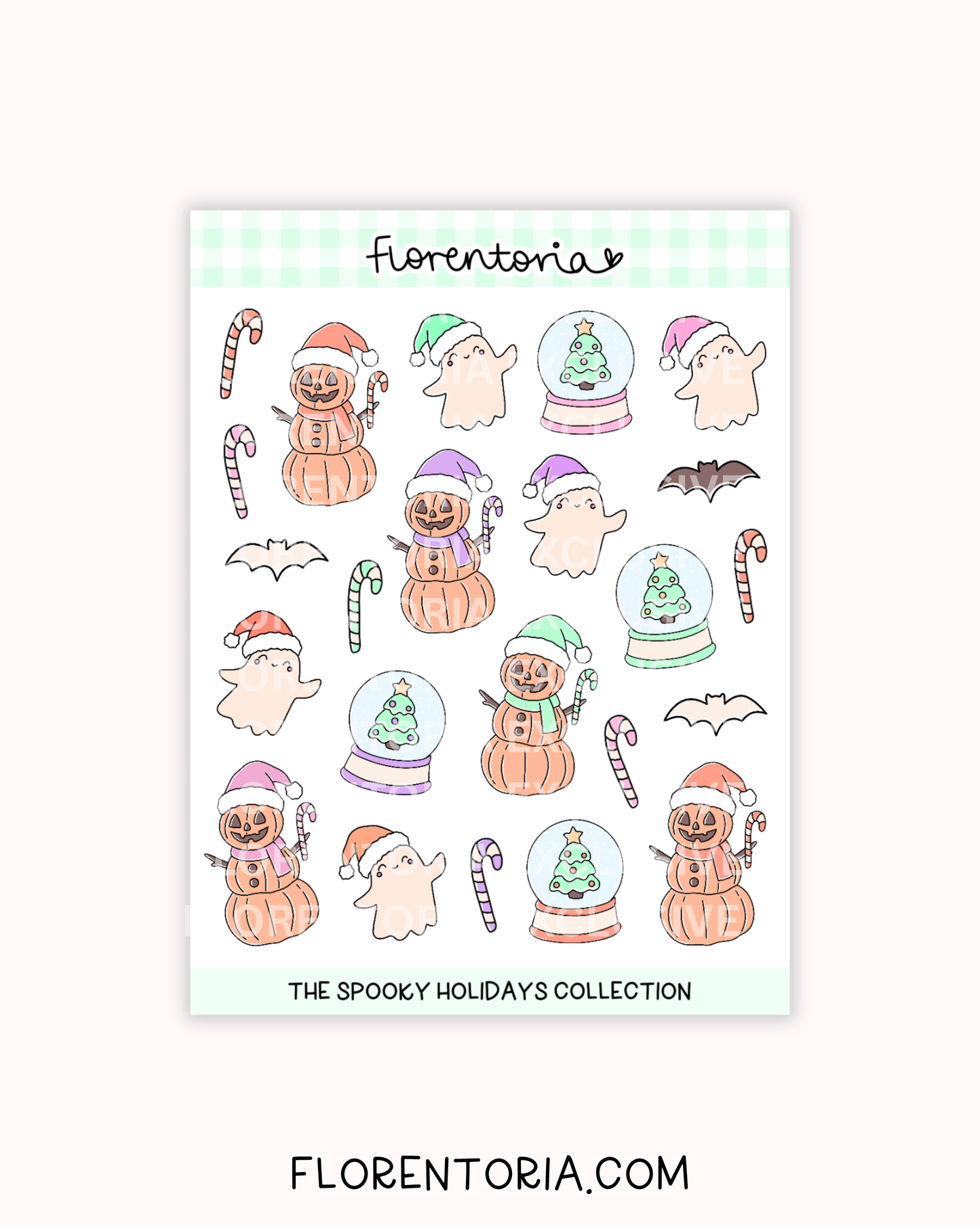 Spooky Holidays Sticker Sheet