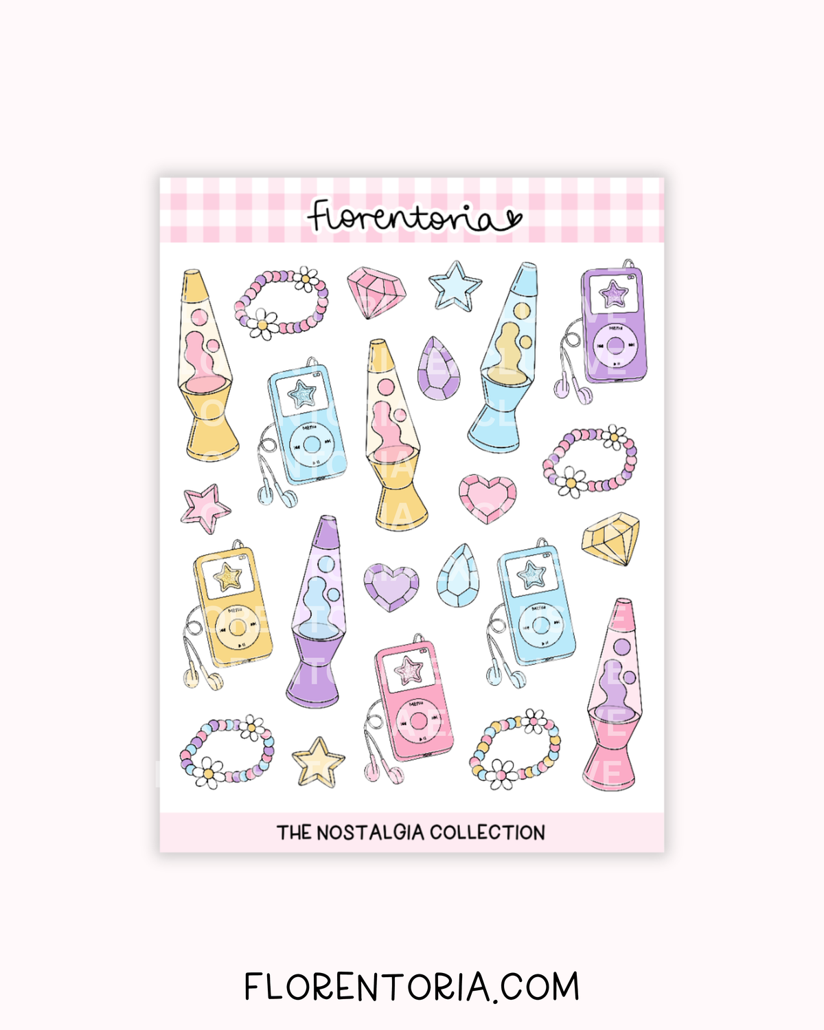 Nostalgia Sticker Sheet