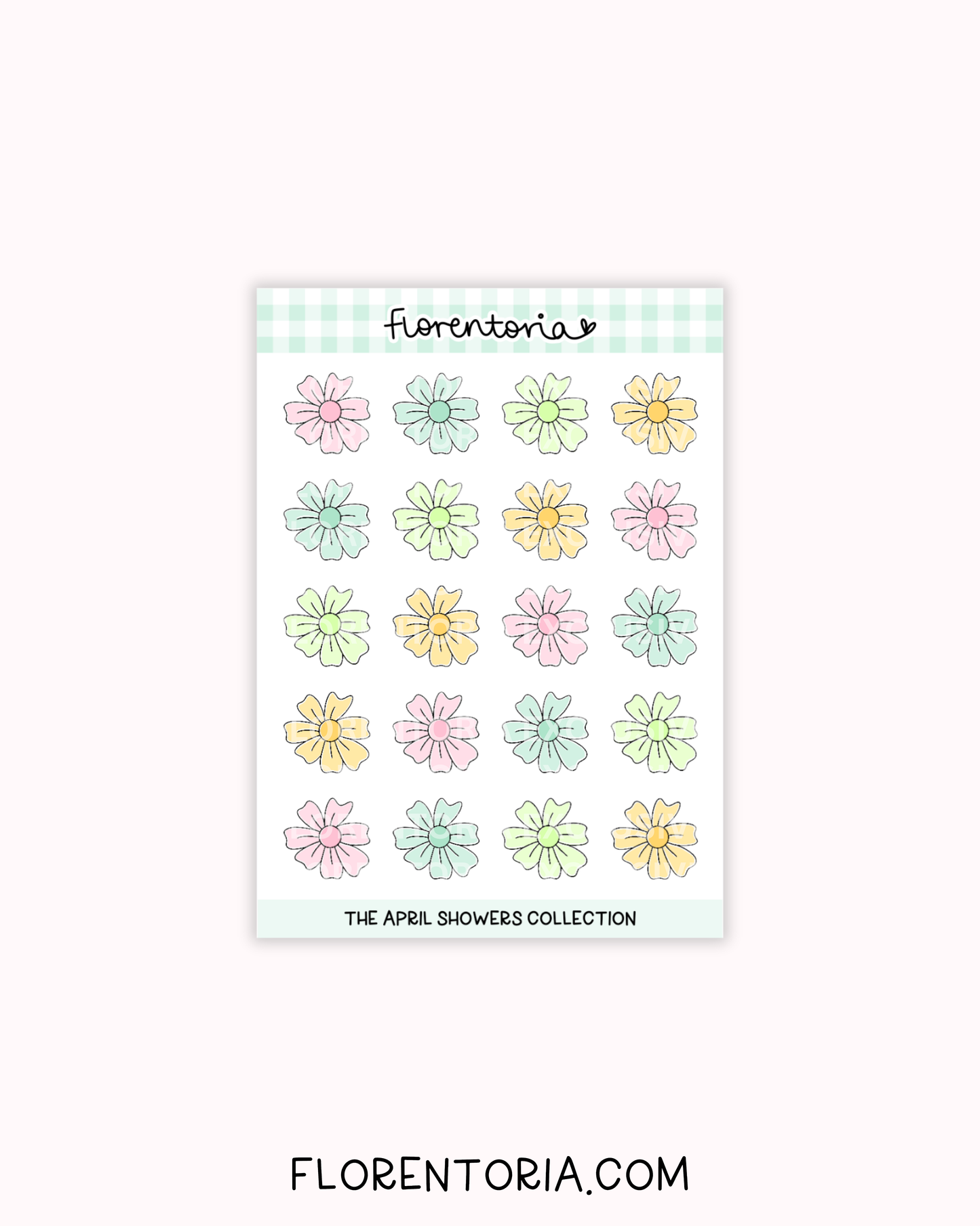 April Showers Sticker Sheet
