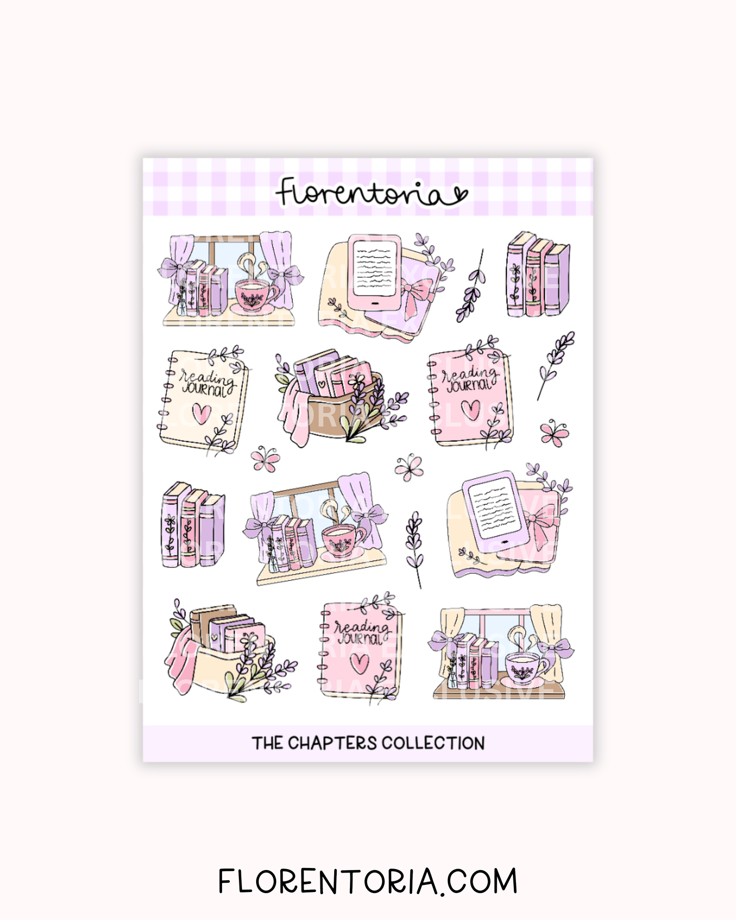 Chapters Sticker Sheet