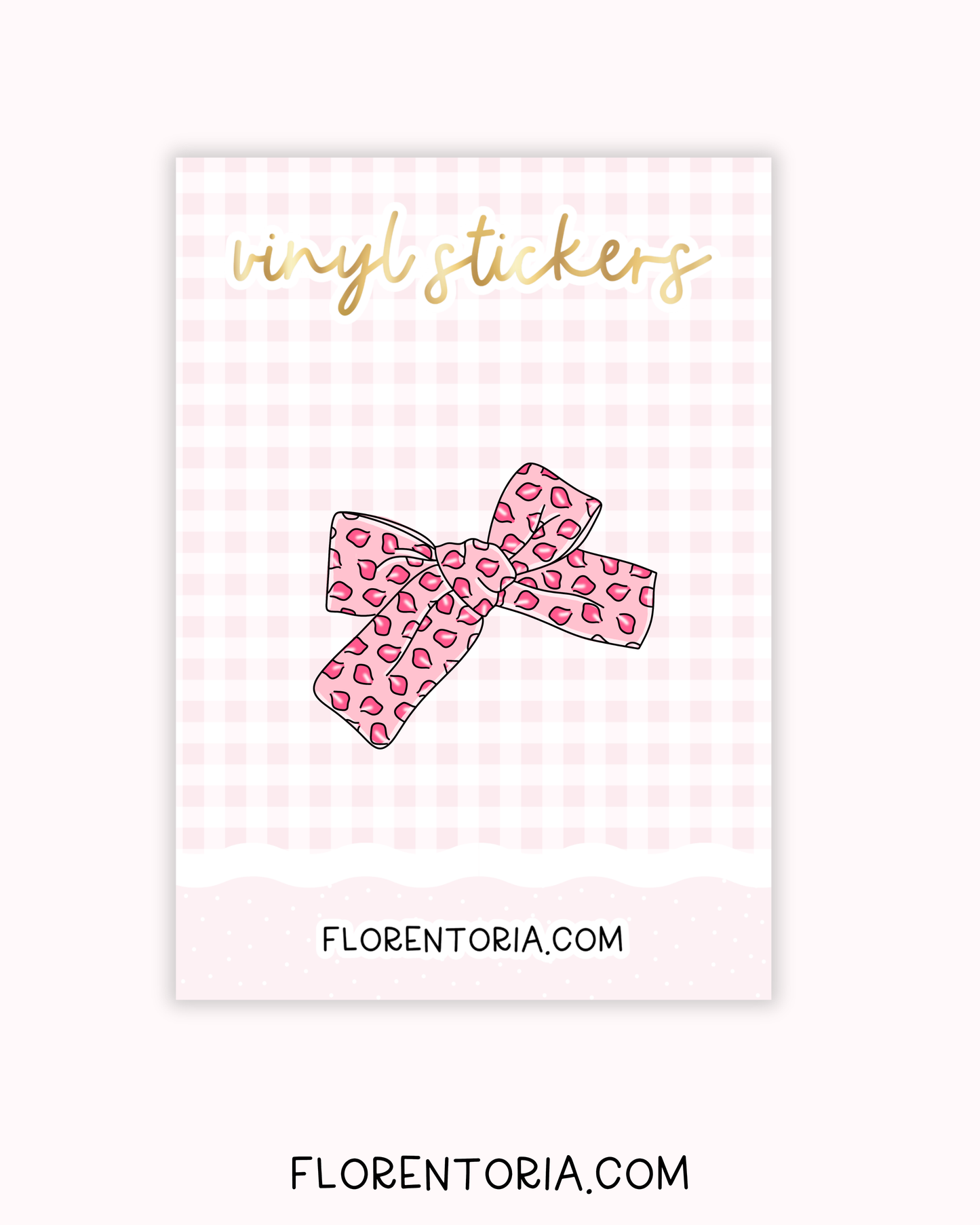 Cherry Blossom Vinyl Sticker