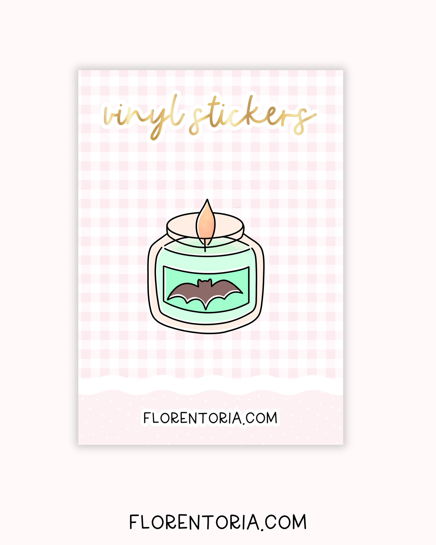 Spooky Holidays Vinyl Sticker