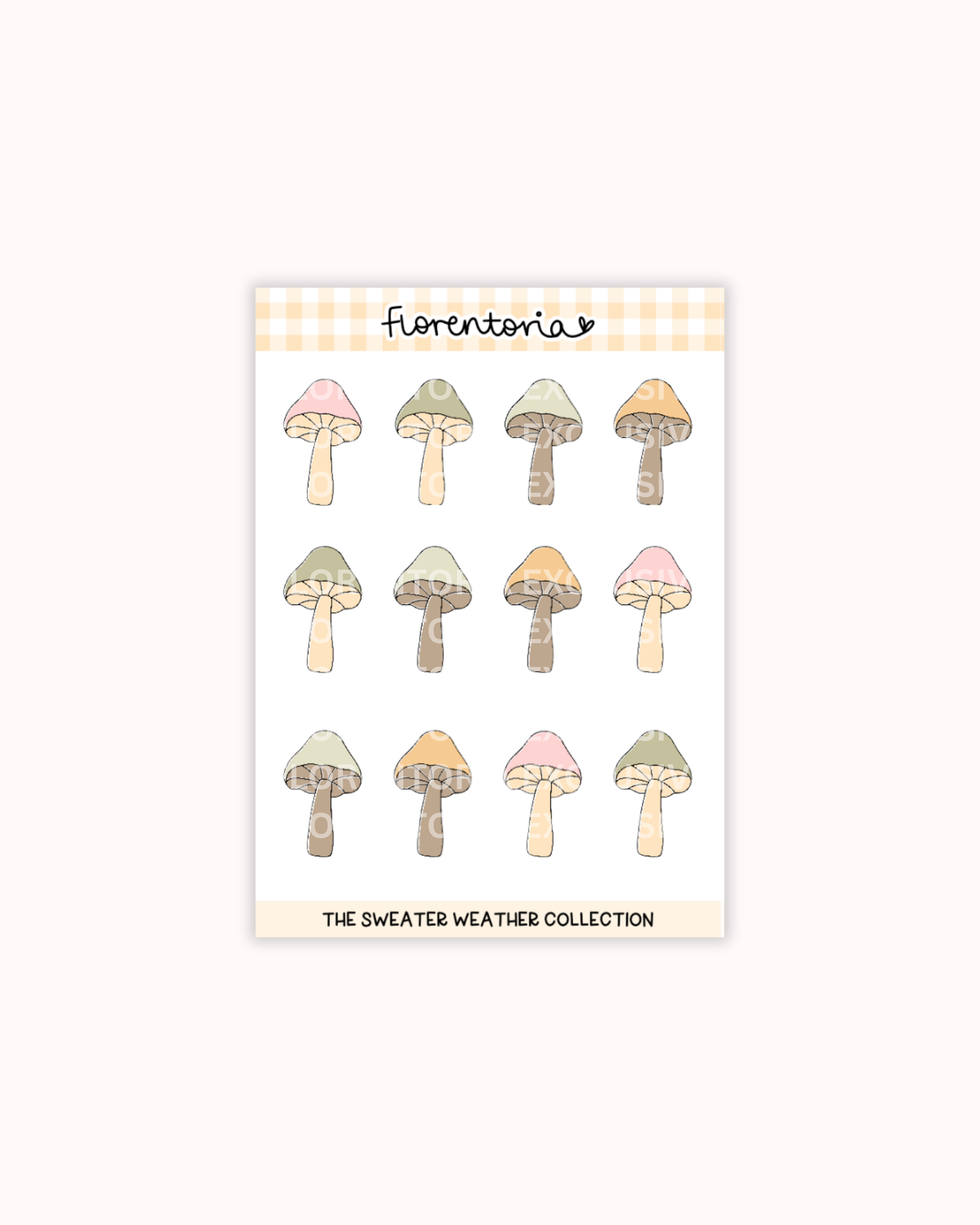 Sweater Weather Sticker Sheet