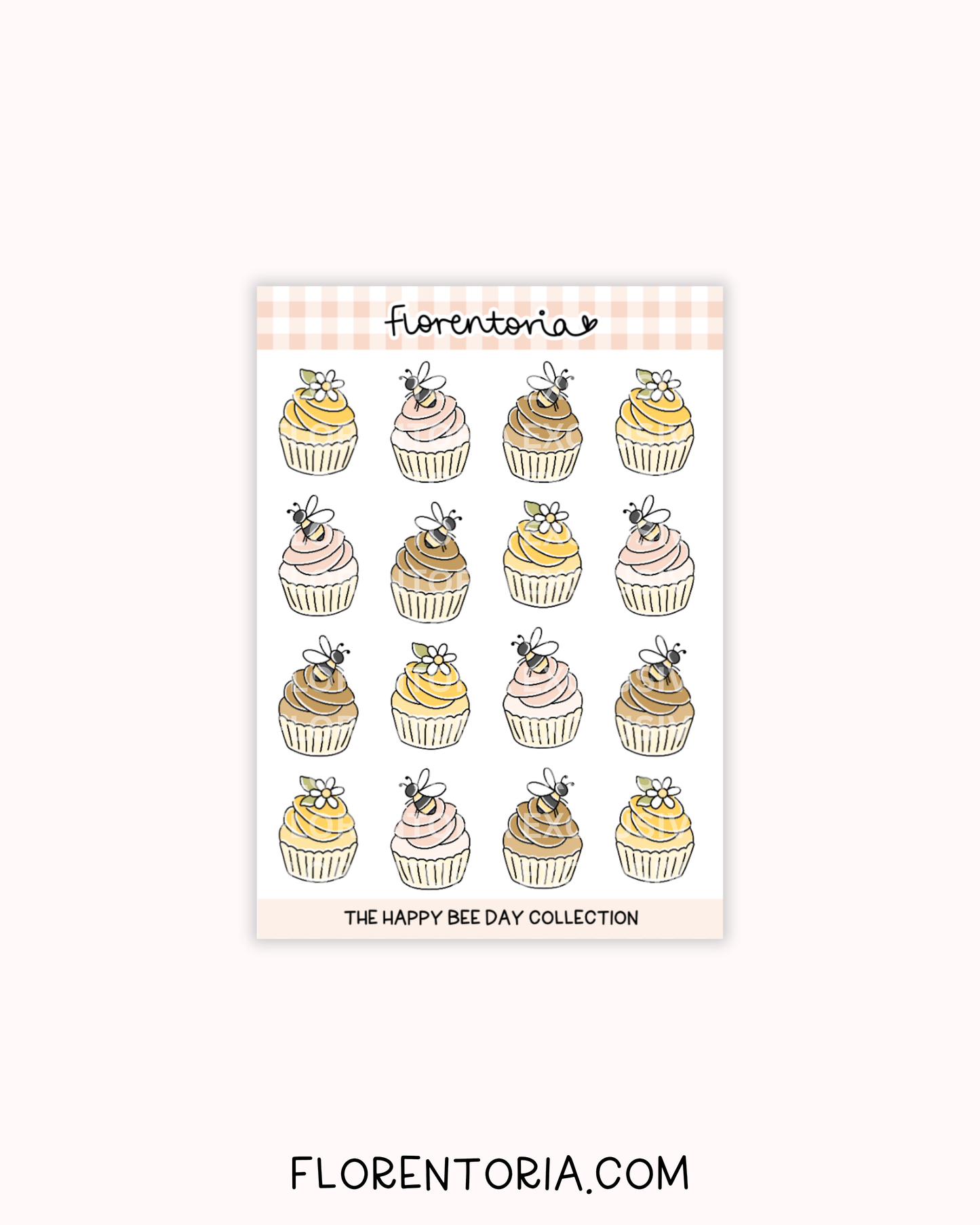 Happy Bee Day Sticker Sheet