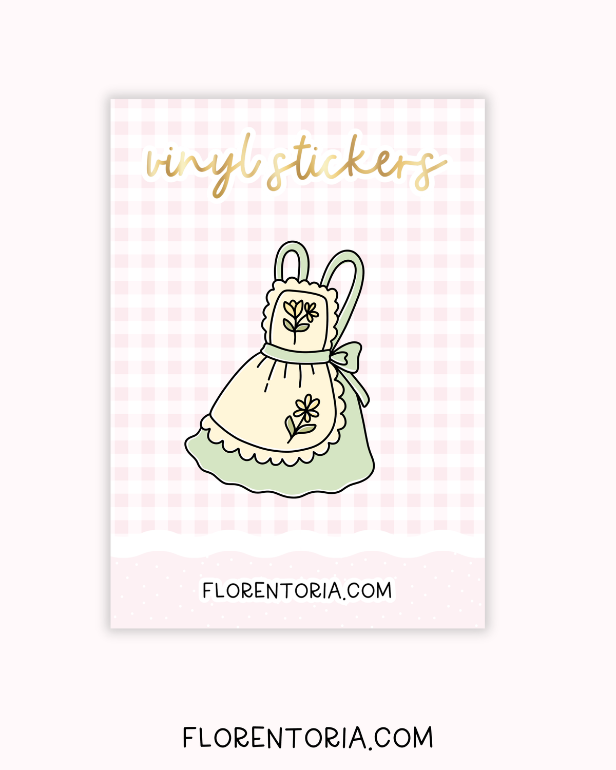 Spring Cleaning Vinyl Sticker
