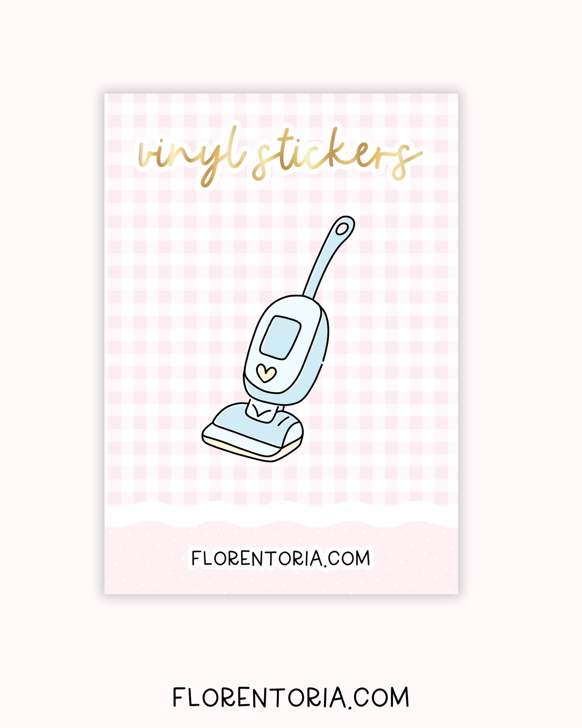 Spring Cleaning Vinyl Sticker