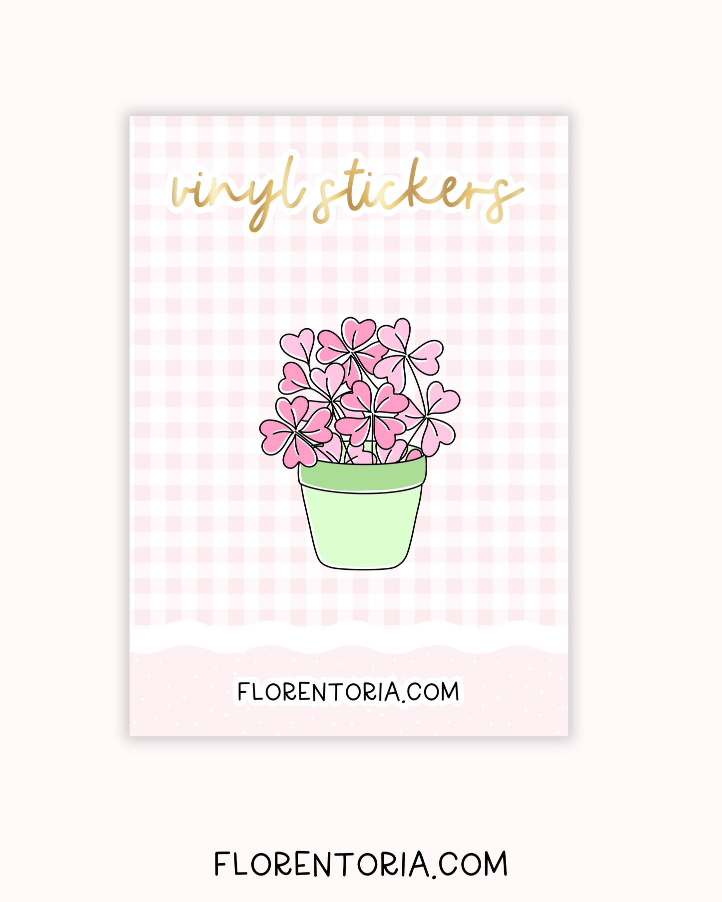 Lucky Vinyl Sticker