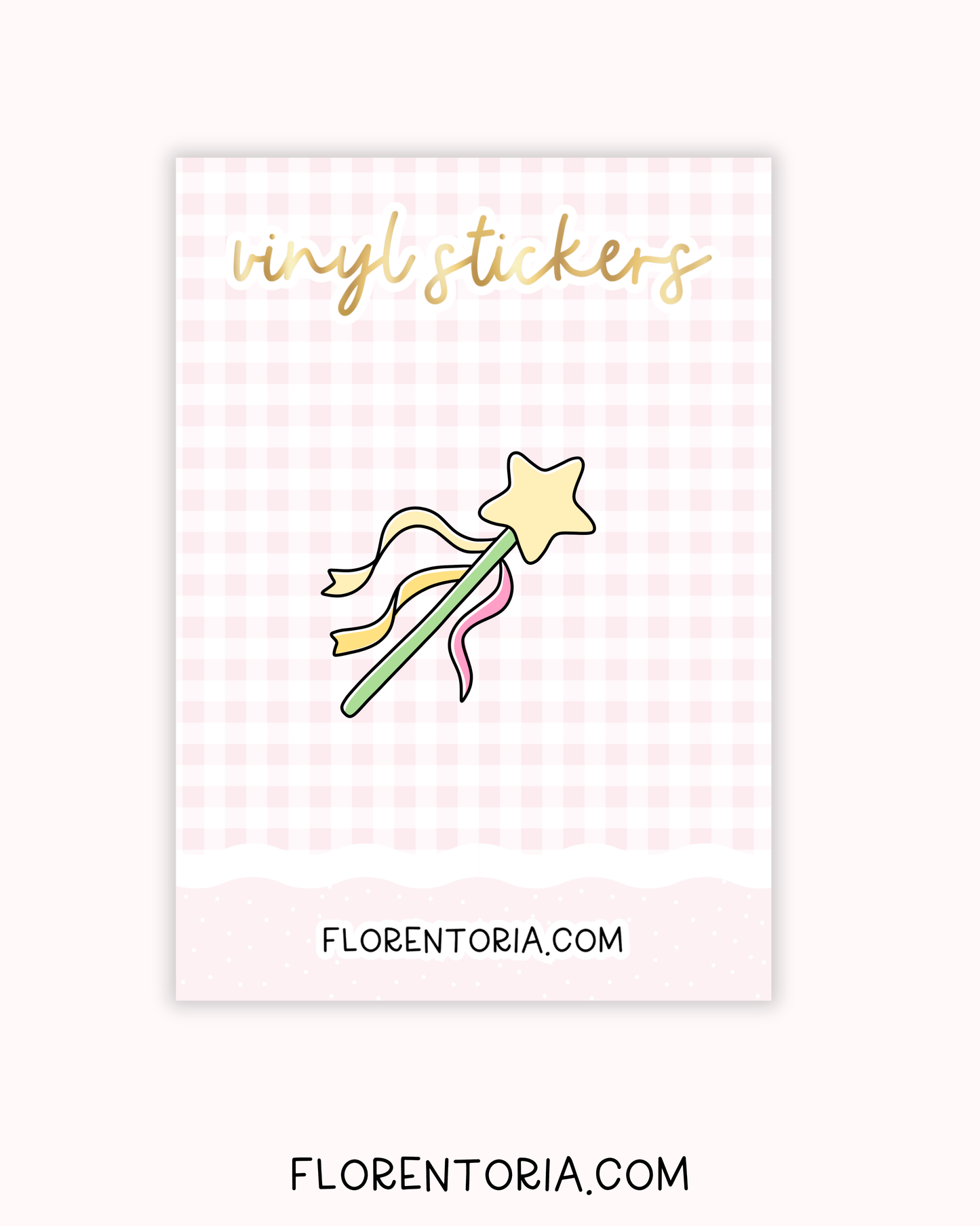 Lucky Vinyl Sticker