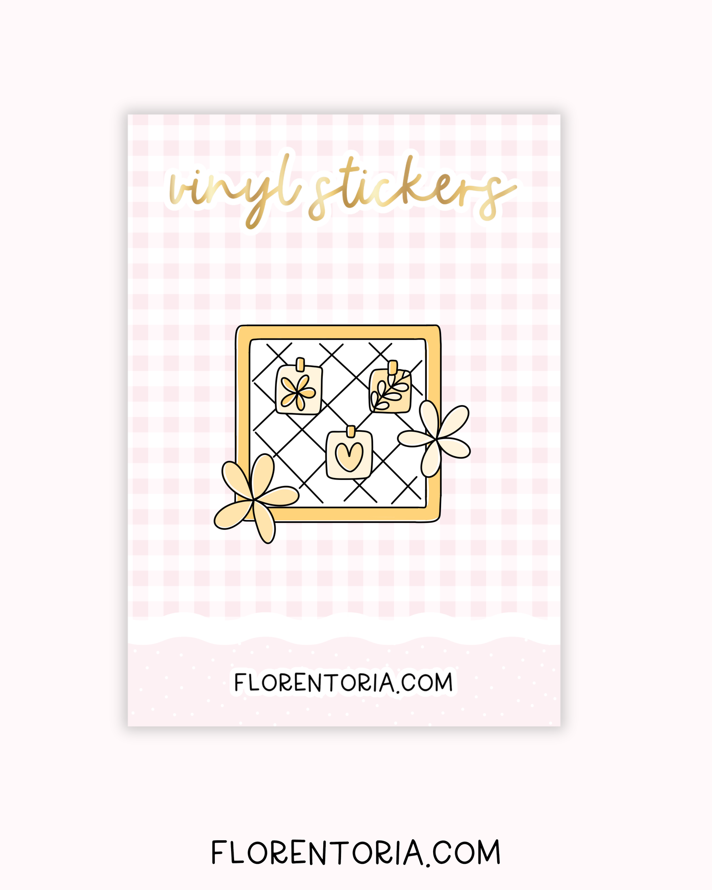 Pastel Plans Vinyl Sticker