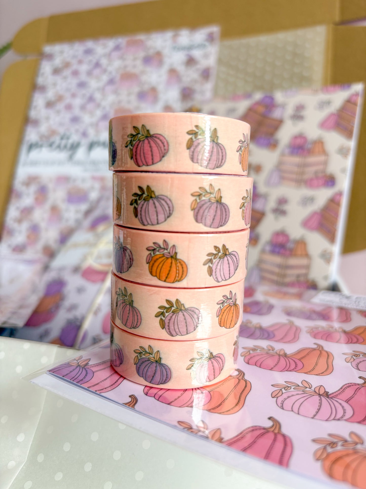 Pretty Pumpkins Washi Tape