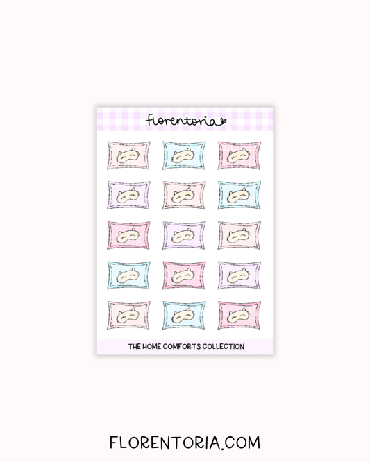 Home Comforts Sticker Sheet