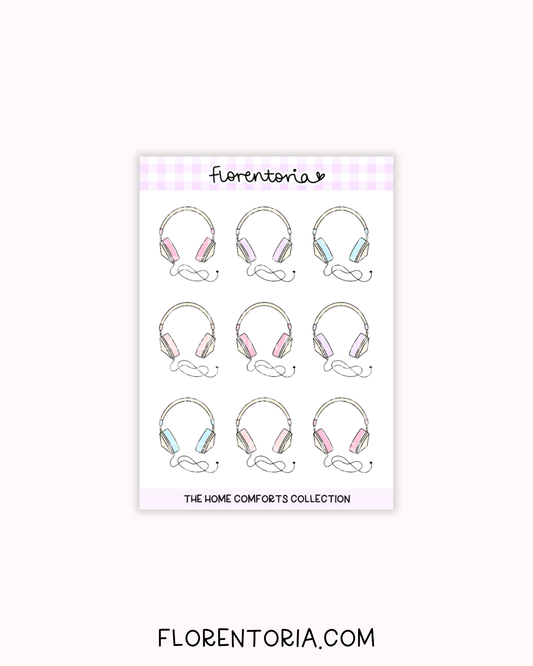 Home Comforts Sticker Sheet
