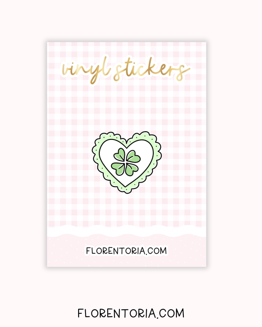 Lucky Vinyl Sticker