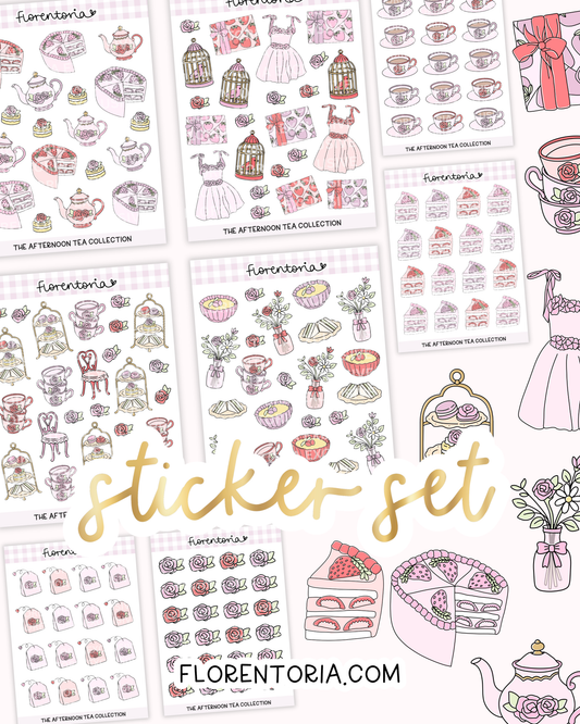 Afternoon Tea Sticker Set
