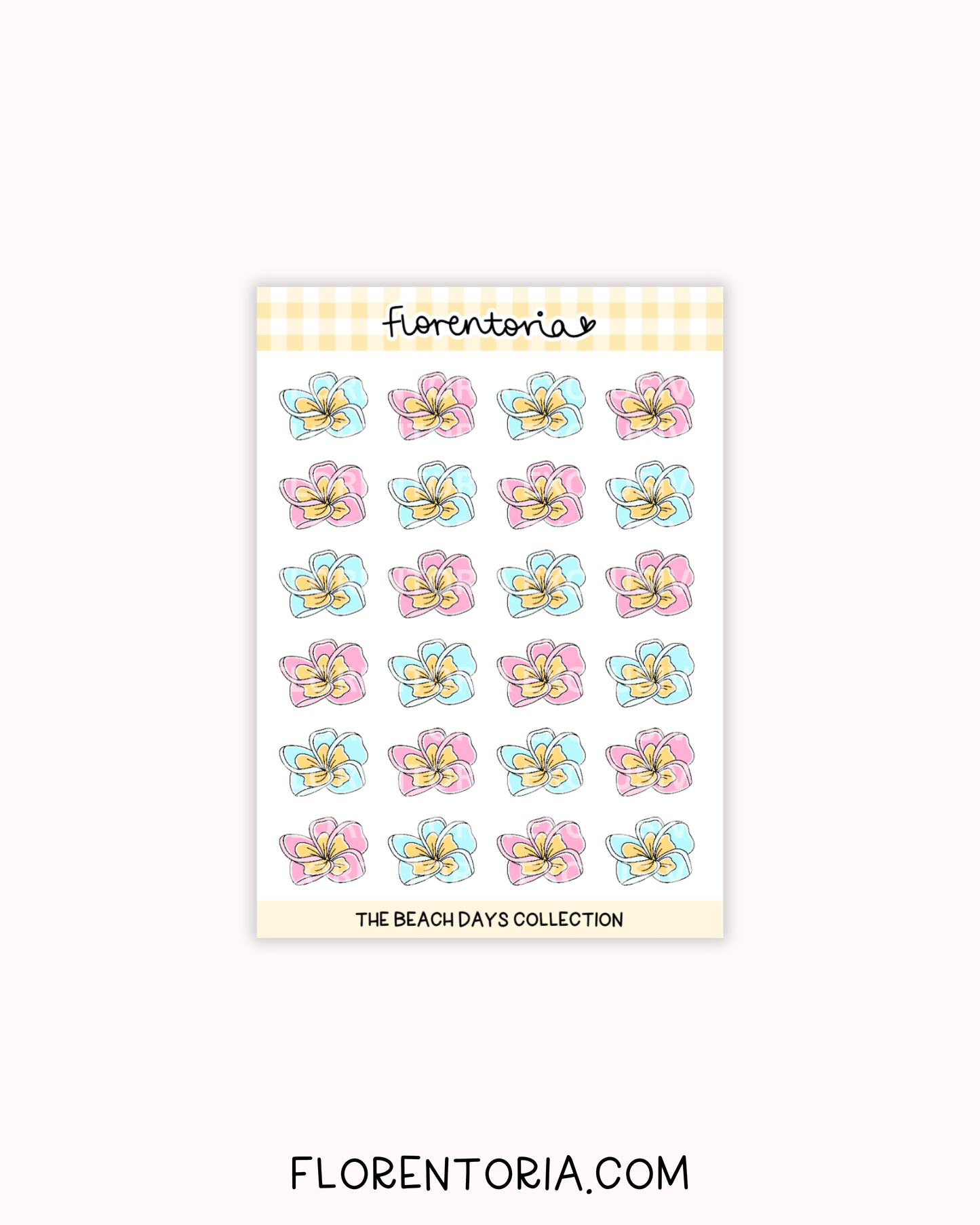 Beach Days Sticker Sheet
