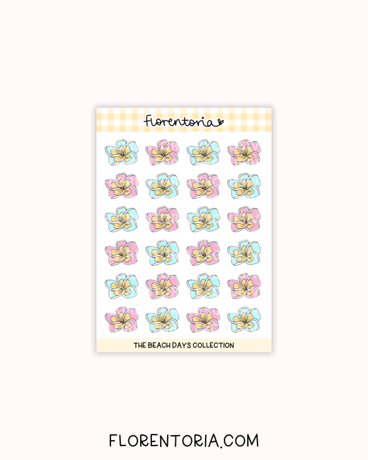 Beach Days Sticker Sheet
