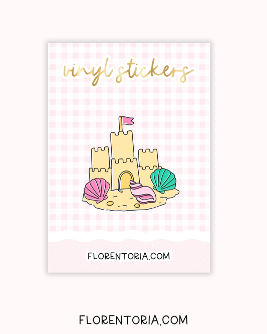 Beach Days Vinyl Sticker