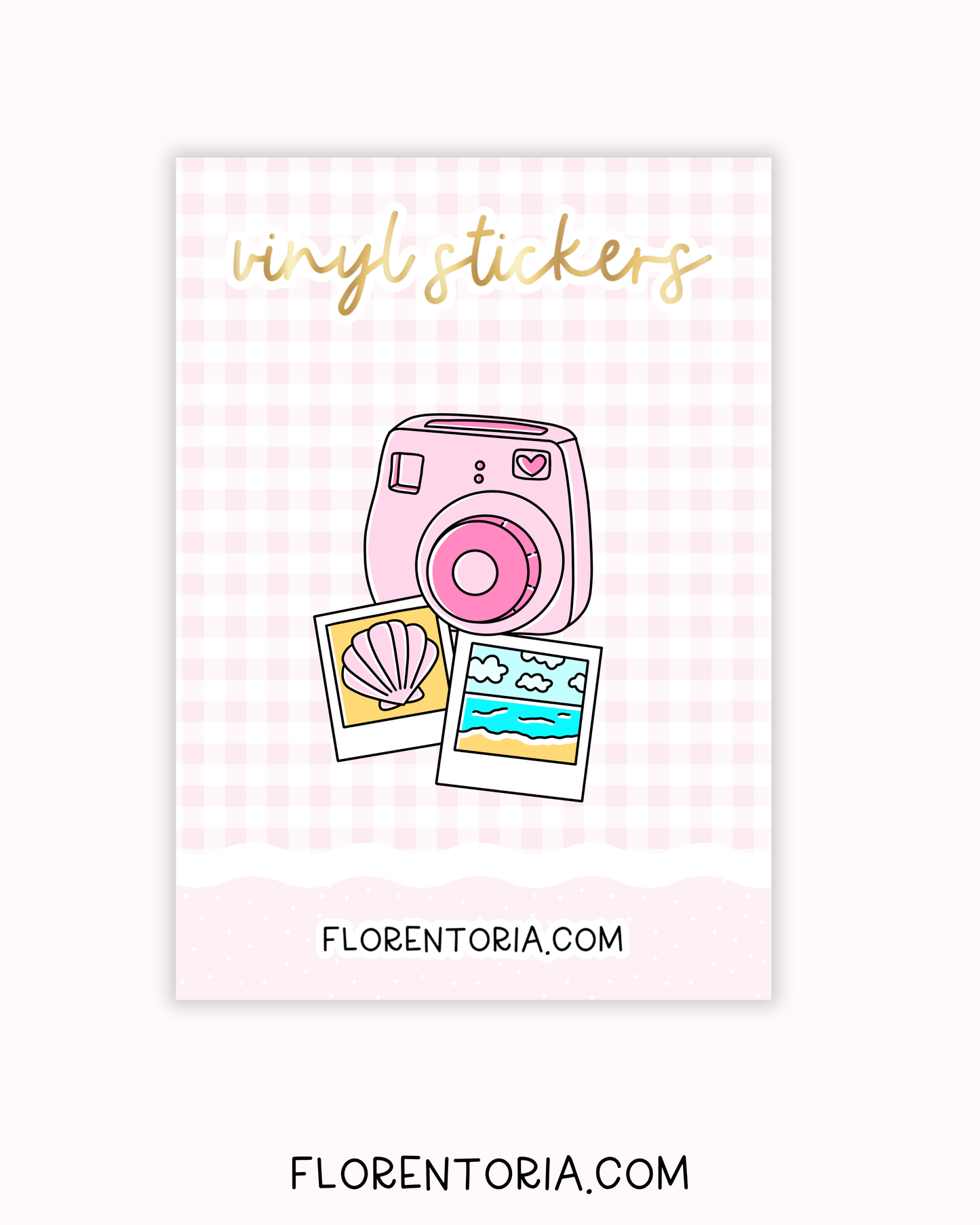Beach Days Vinyl Sticker