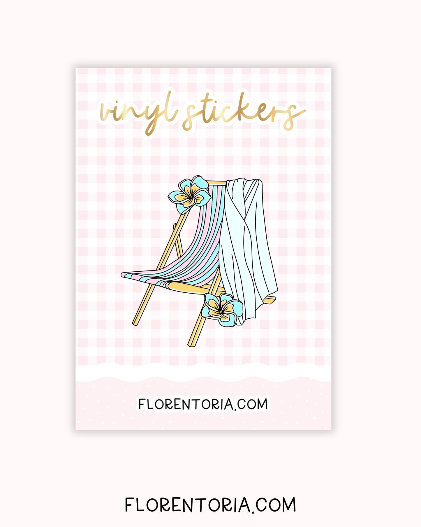 Beach Days Vinyl Sticker