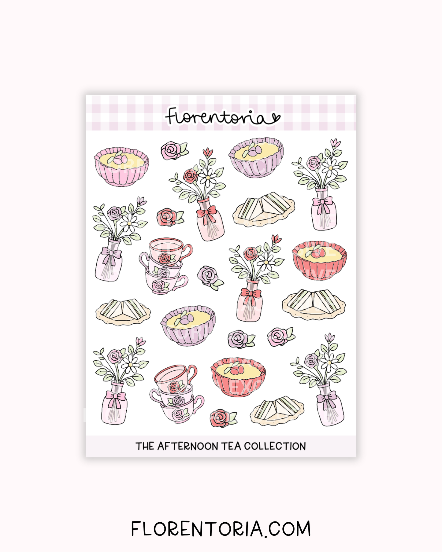 Afternoon Tea Sticker Sheet