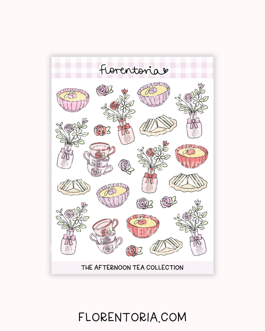 Afternoon Tea Sticker Sheet