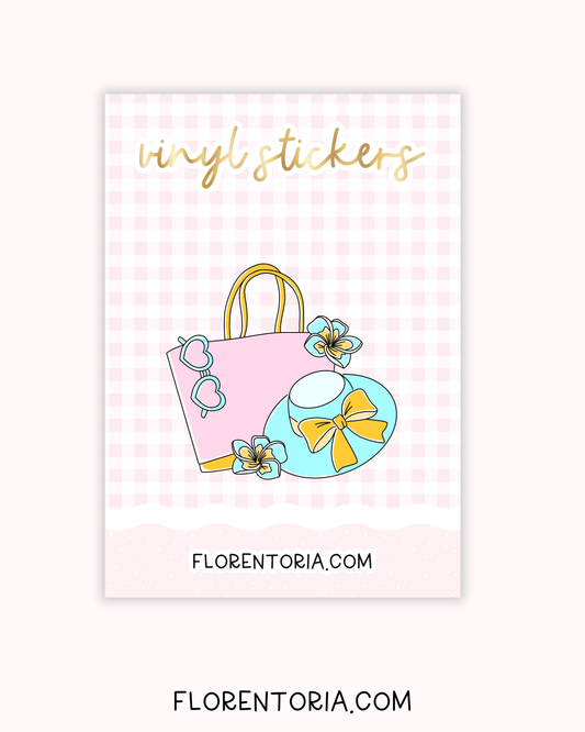 Beach Days Vinyl Sticker