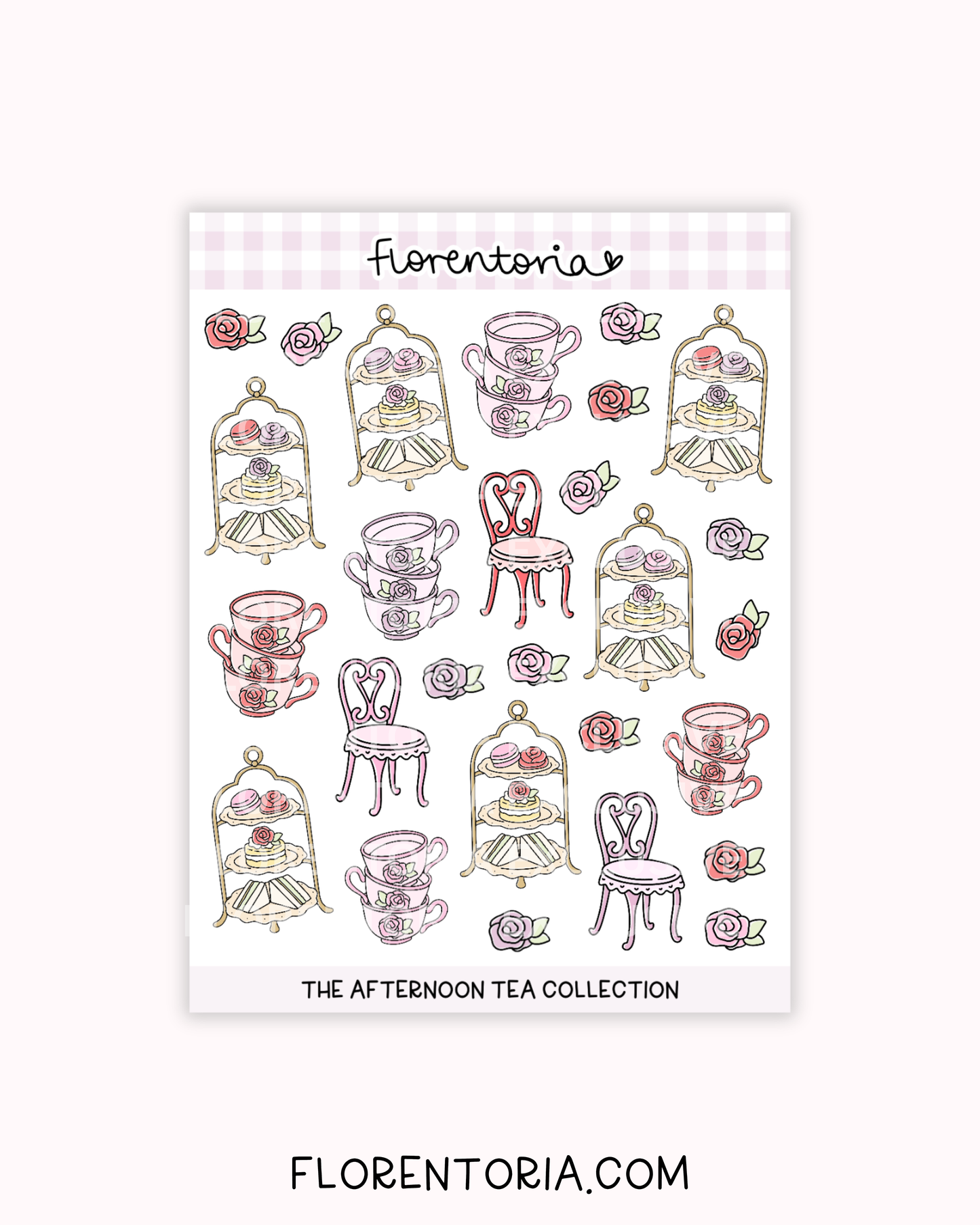 Afternoon Tea Sticker Sheet